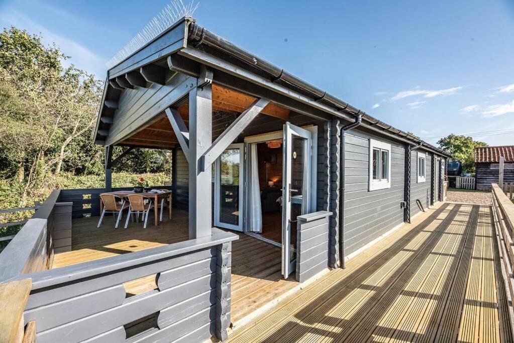 The Cabin, Parham Woodbridge Buitenkant foto