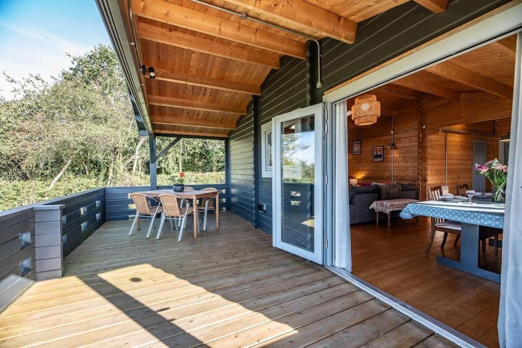 The Cabin, Parham Woodbridge Buitenkant foto