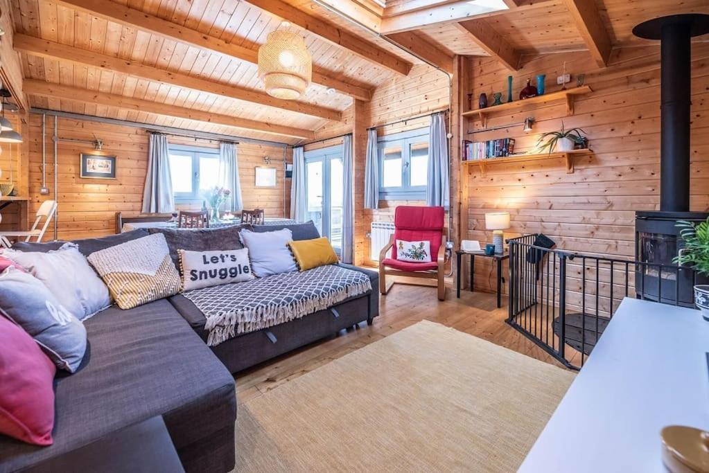 The Cabin, Parham Woodbridge Buitenkant foto
